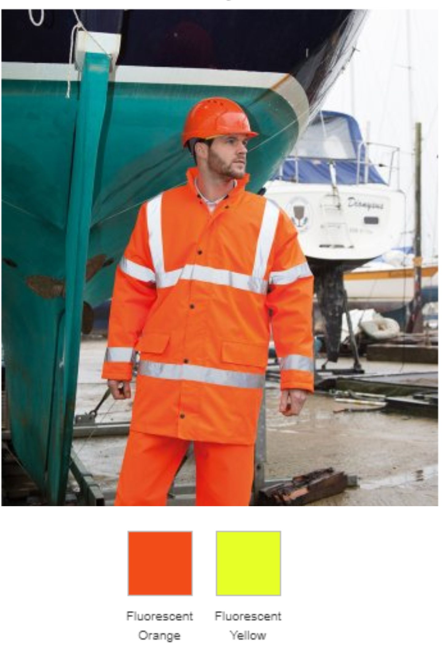 Result RS218 Hi Vis Motorway Jacket  Result RS218 Hi Vis Motorway Jacket